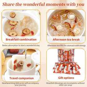 Ready in minutes by hot water—comforting Hee Creek soup.