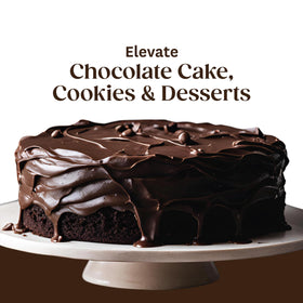Heilala desserts setup evokes cozy home baking with vanilla enhancement.