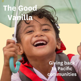 Heilala ethical sustainable vanilla branding communicates responsible sourcing.