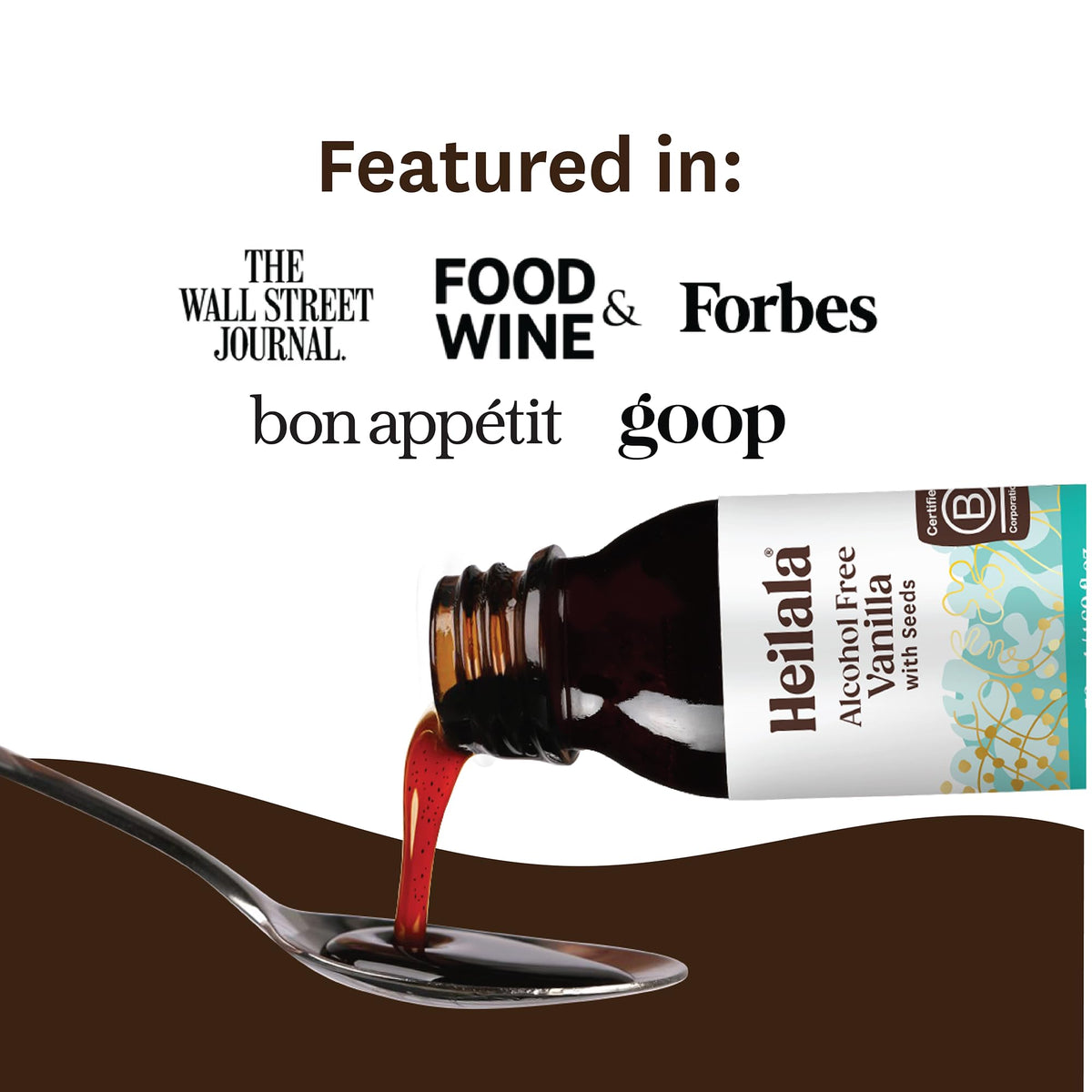 Heilala ethically sourced vanilla from Tonga and Madagascar Bourbon variety.