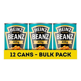 HEINZ Baked Beans pack-12 showing quantity, ideal for quick meals