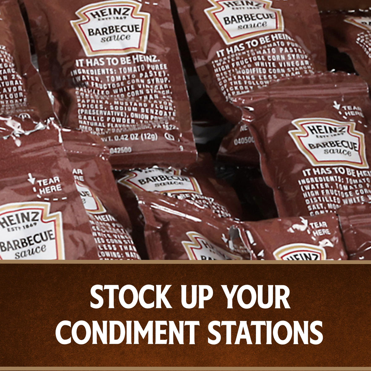 Chicken and pork pairings with Heinz BBQ sauce.