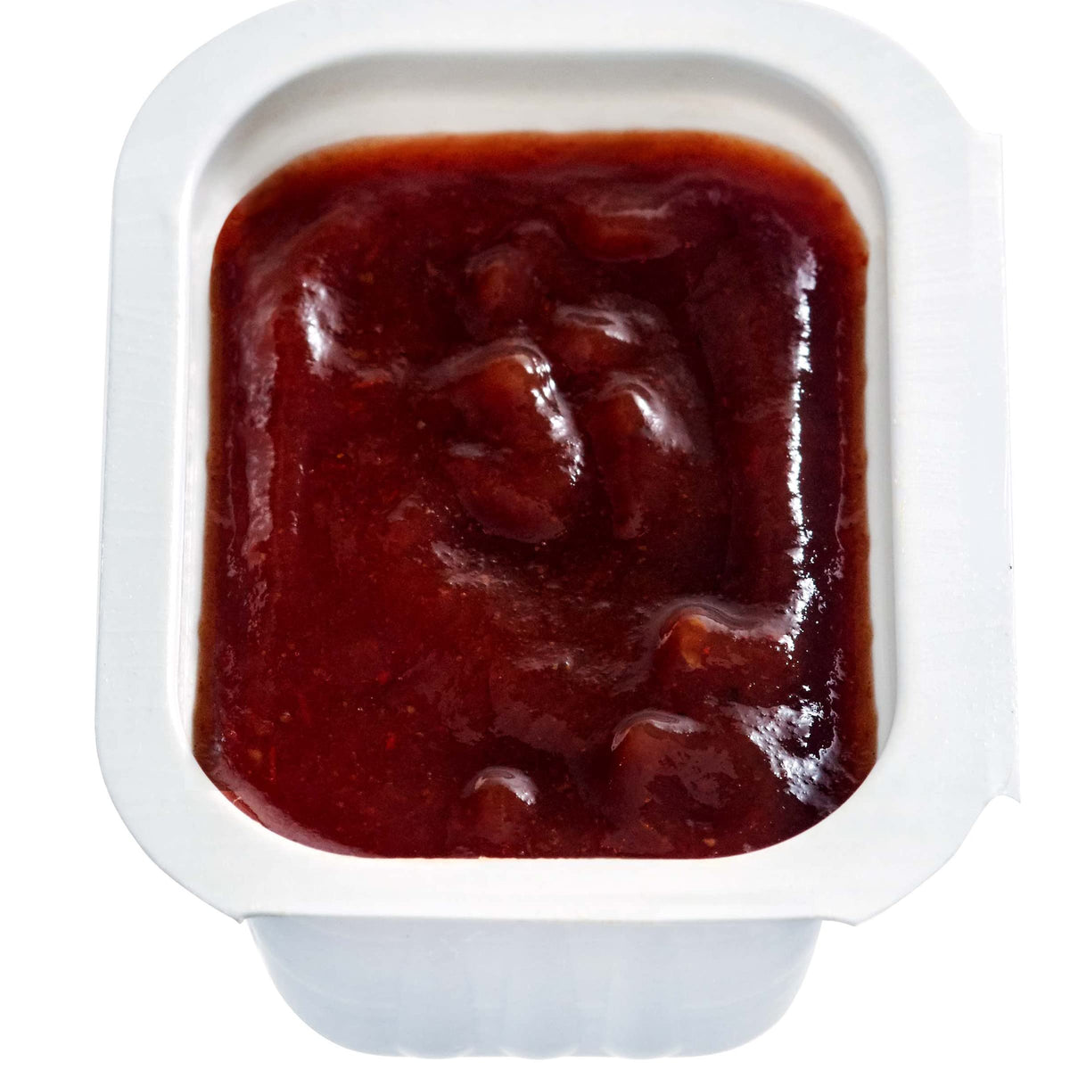 Kitchen counter with Heinz BBQ Dip Cup packets ready to use