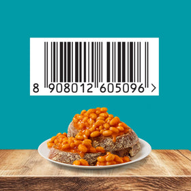 Heinz Beanz shelf-stable can, ready to heat on busy days.