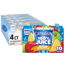 HEINZ Capri Sun mango pineapple pouch for a refreshing on-the-go snack.