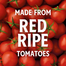 HEINZ label detail highlighting heritage and tomato origin