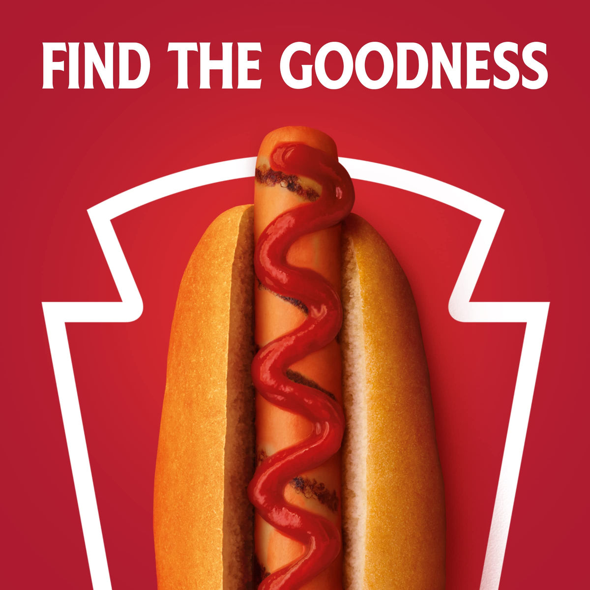 Heinz Ketchup non-removable flip cap supports tamper-evident service