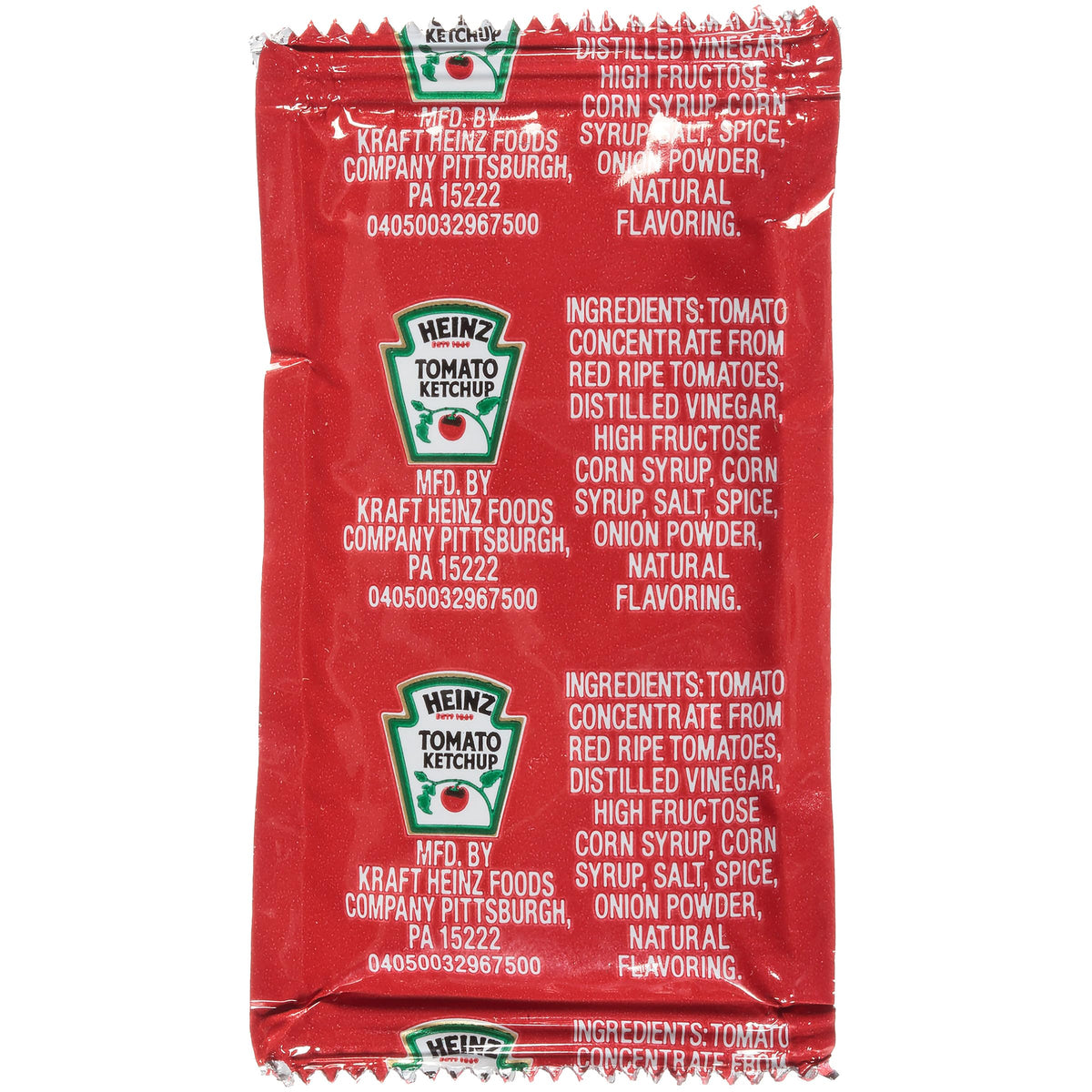 HEINZ Ketchup packaging stack display for efficient storage