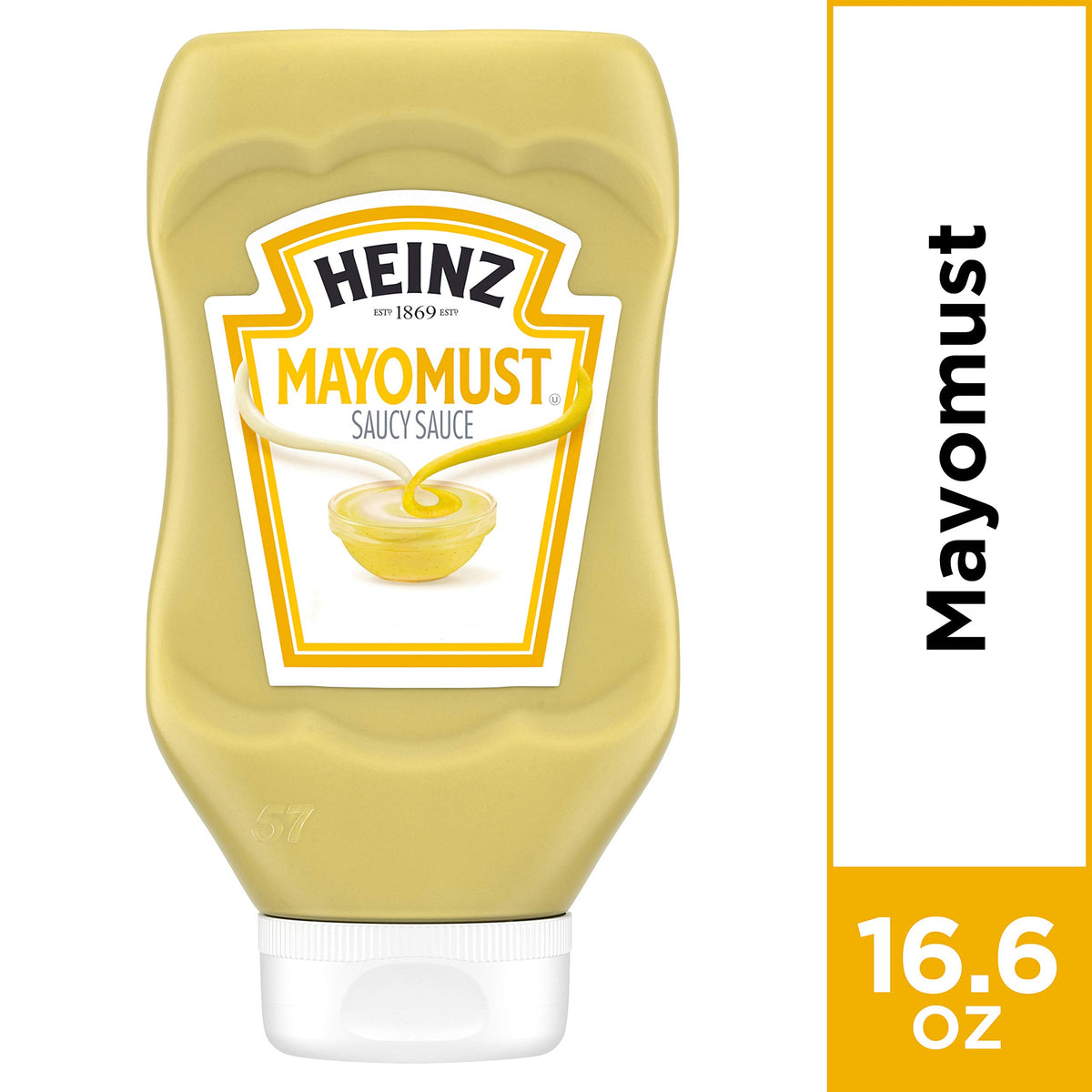 Heinz Mayomust being poured for a quick sandwich topping.