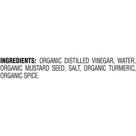 HEINZ Organic Yellow Mustard on burger elevates every bite.