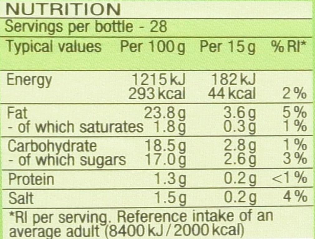 Close-up of HEINZ Salad Cream Original showing creamy texture and tangy profile.