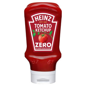 heinz tomato ketchup no added sugar and salt bottle, vibrant sauce for everyday meals
