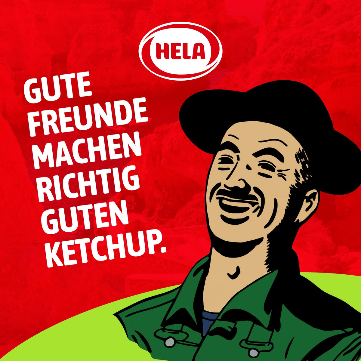 HELA Curry Gewurz Delicate Ketchup with ideas for sauces, soups, and marinades.