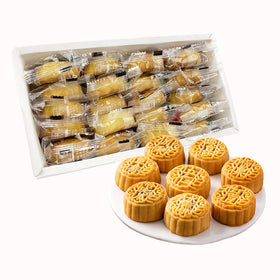 HELENOU666 mooncakes assorted flavors 20-piece box, ideal for gifting at festivals.