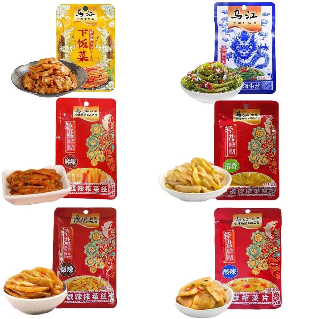 HELENOU666 Spicy radish zhacai served as a bold topping
