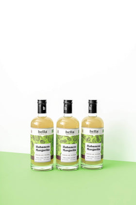 Hella Cocktail Co. Habanero Margarita Mixer gift-ready packaging for gifting