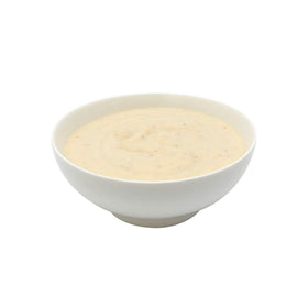 Shelf-stable Hellmann's Caesar dressing in bulk packaging for kitchens.