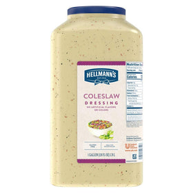 Hellmann's Coleslaw Dressing 1gal jug for large-batch prep.