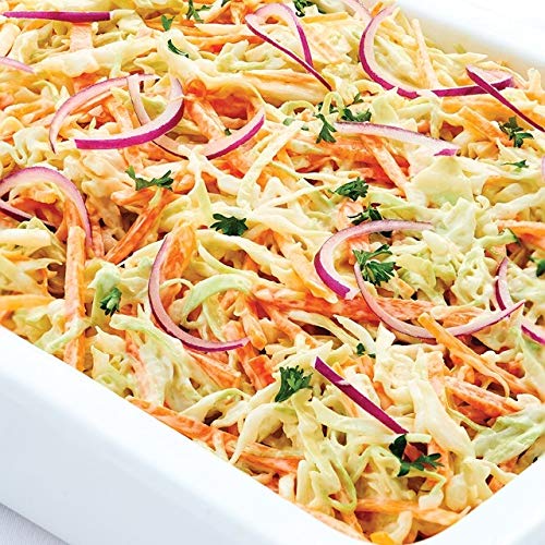 Texture close-up of Hellmann's Coleslaw Dressing for salads and marinades.