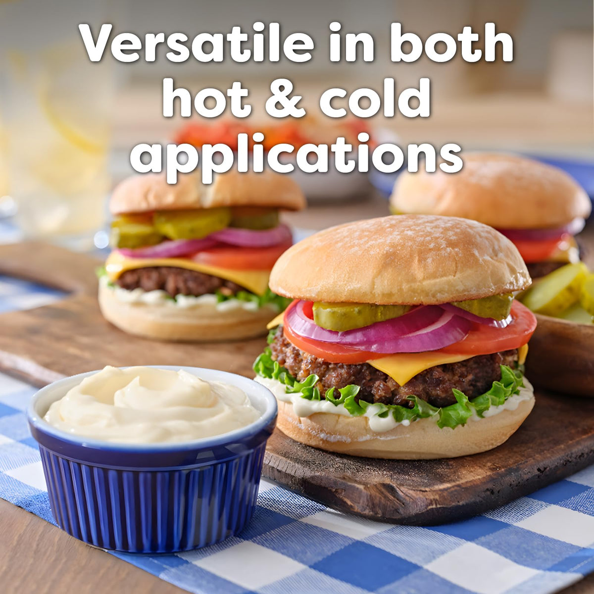 Mayo dipping option with Hellmann's Light Mayonnaise for a smooth, creamy dip.