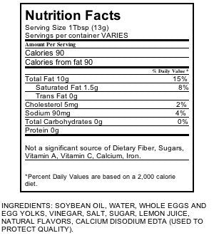 Hellmann's Real Mayonnaise dipping sample, perfect for sides and dips.