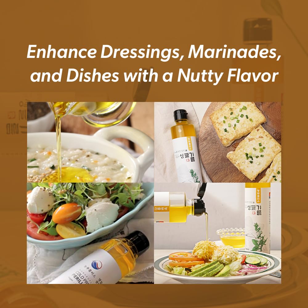 HELLO KFOOD Nongbu Plus Perilla Oil omega-3 rich oil bottle.