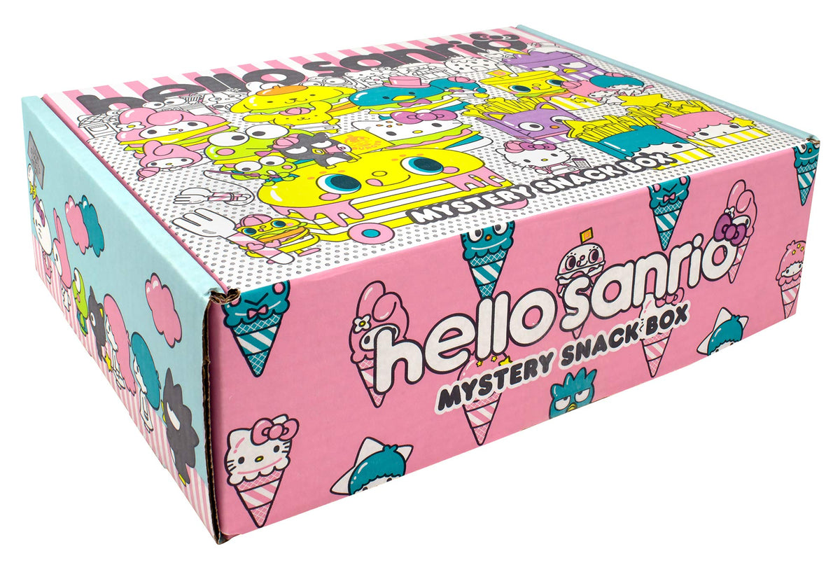 Hello Kitty Snack Box front view with iconic design, ideal for gifting.