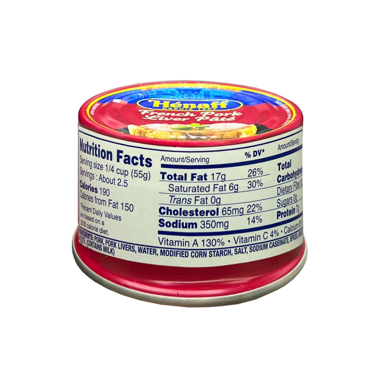Close-up of pâté texture showing smooth mouthfeel