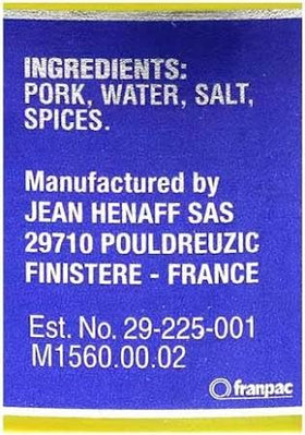 Warm Henaff Pork Pâté gently for richer melt-texture.