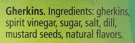 Hengstenberg Crunchy Pickles Jar mustard seeds detail adds crunch