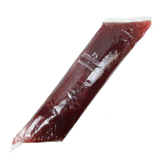 Henry Strawberry Filling 2 lb sleeve, ready to use with real fruit pieces for cakes and pastries