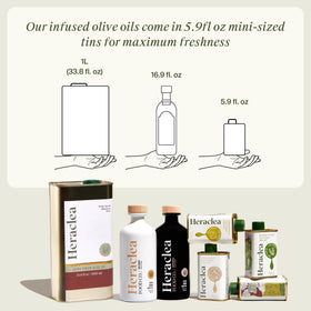 Heraclea Lemon Infused Olive Oil-dipping bread setup for flavorful, simple pairings
