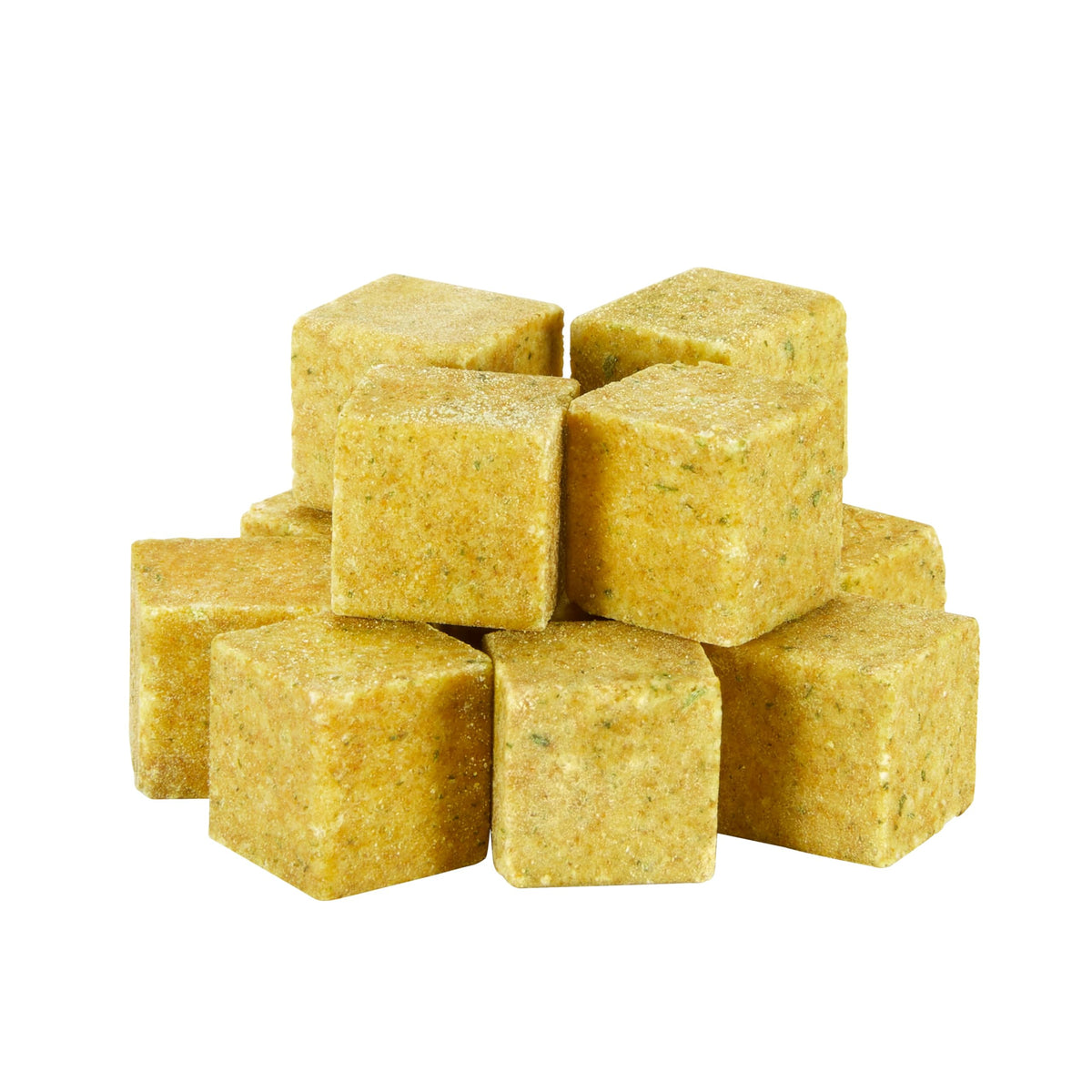 Herb-Ox Chicken Bouillon Cubes dissolving in hot water to make broth