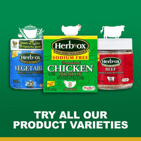 Herb-Ox Chicken Bouillon Cubes used as a quick dry rub for meat