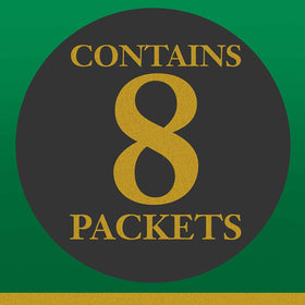 Front view of Herb-Ox packaging showing six-pack layout
