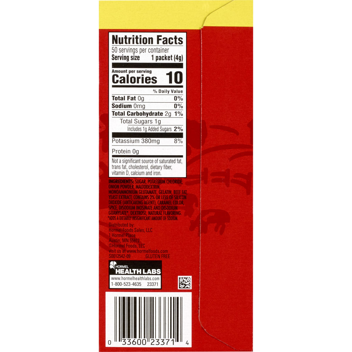 Herb-Ox sodium free bouillon shelf-stacks shows pantry-friendly convenience.
