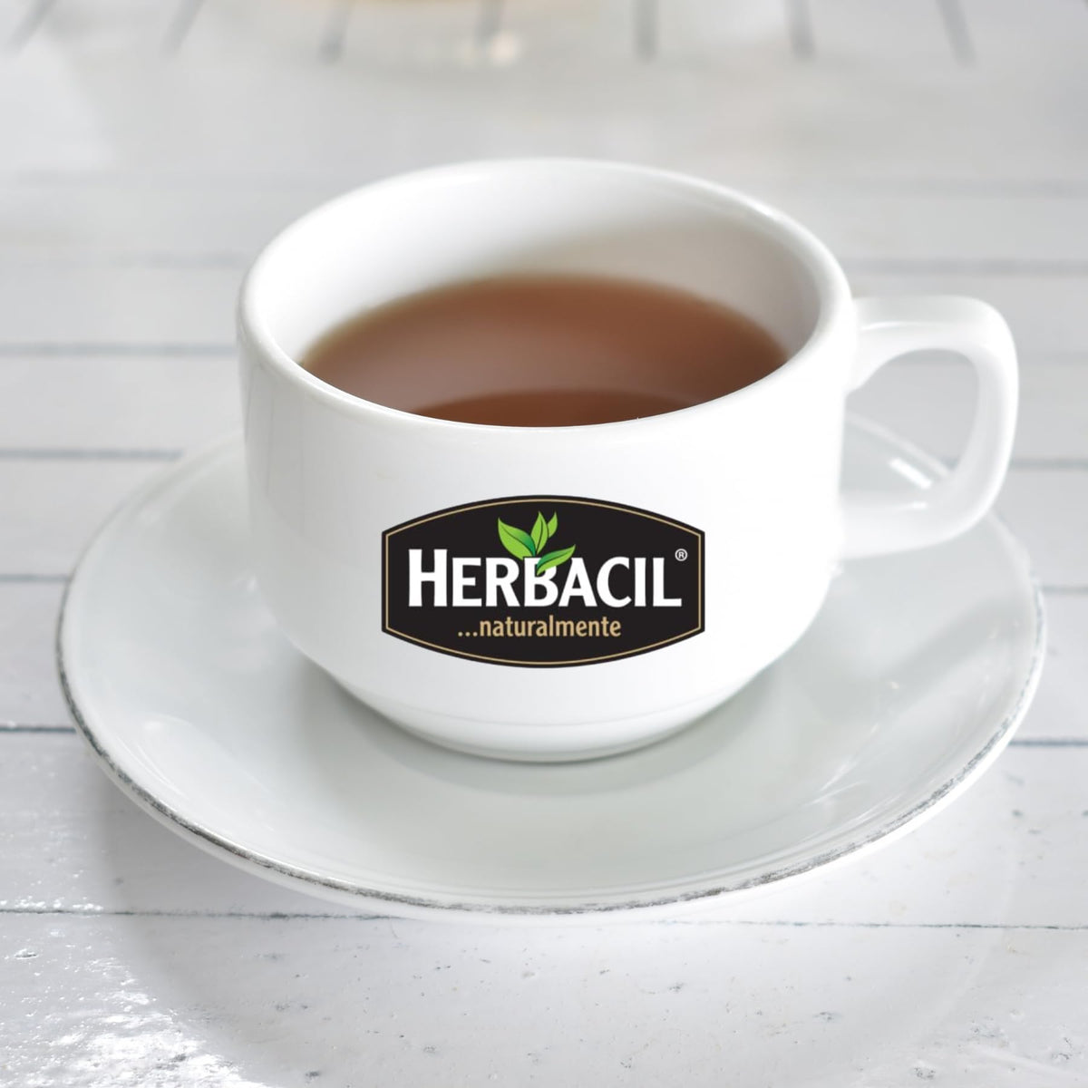 Herbacil Pineapple Tea served hot or cold for hydration-friendly beverage.
