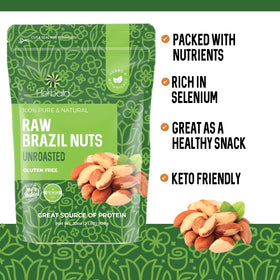 Herbaila Brazil nuts used in baking and granola ideas