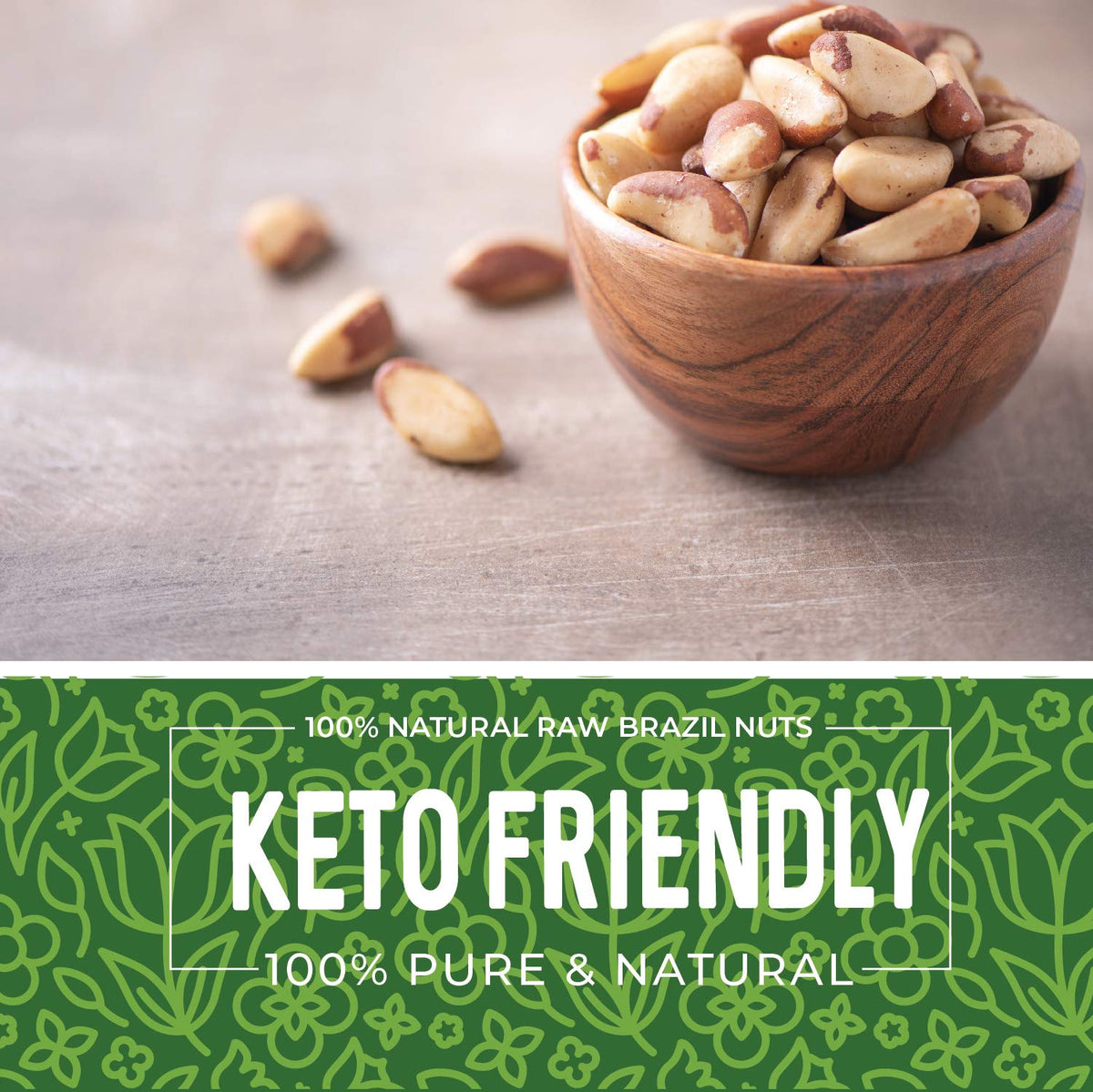 Herbaila Brazil nuts unsalted ready-to-eat snack
