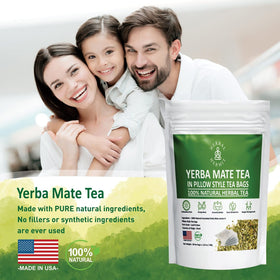 Herbal Hermit Yerba Mate delivers natural antioxidants and plant nutrients in every cup.