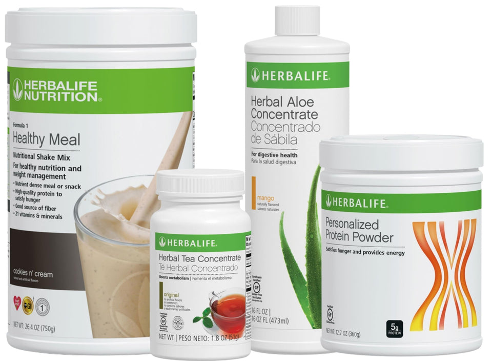 Herbalife Formula 1 Cookies N' Cream shake ready to replace a meal
