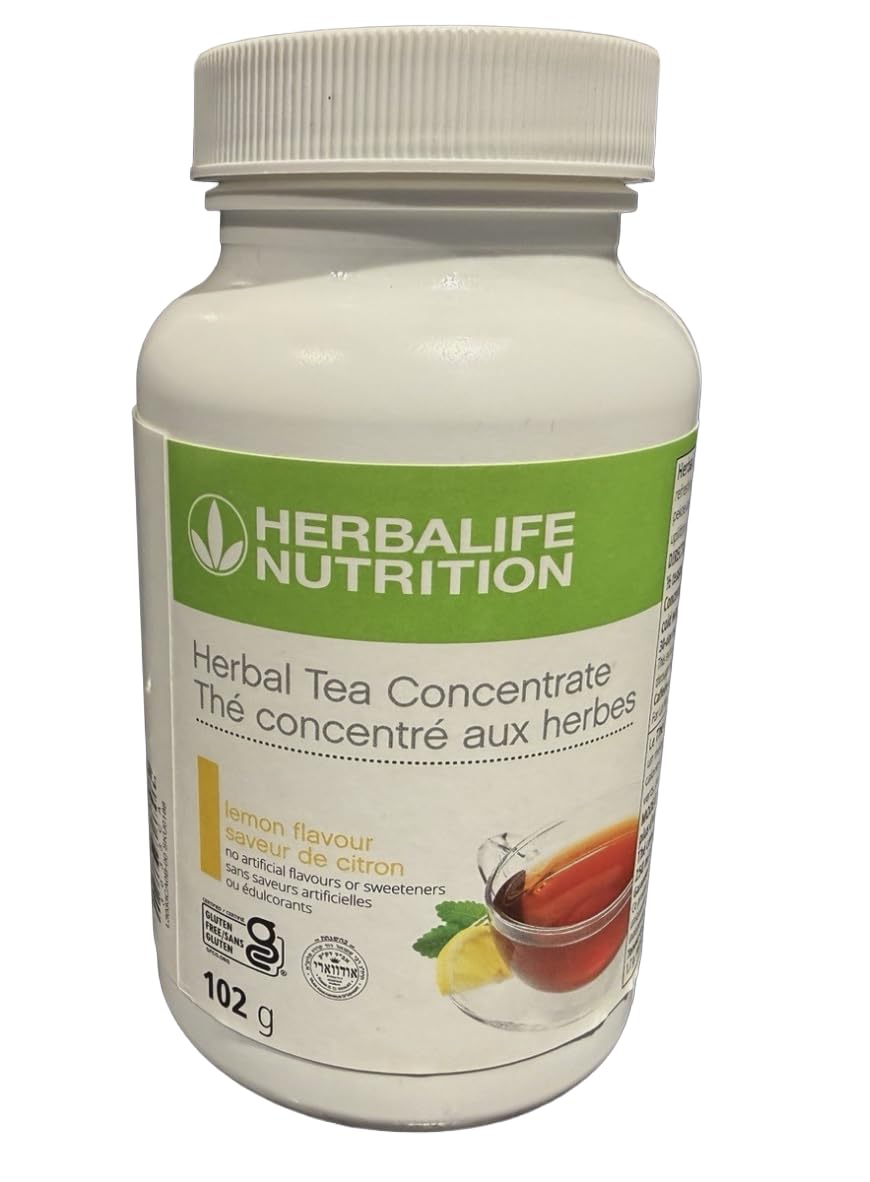 Herbalife Lemon Tea Concentrate bottle for a refreshing energy boost and easy mix.