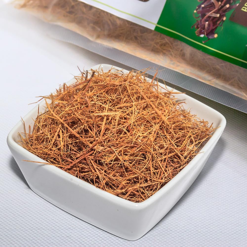 HerbaZest Cat's Claw Tea bark closeup reveals natural texture and additive-free quality.