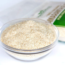 HerbaZest Amaranth Flakes packaging showing USDA Organic certification