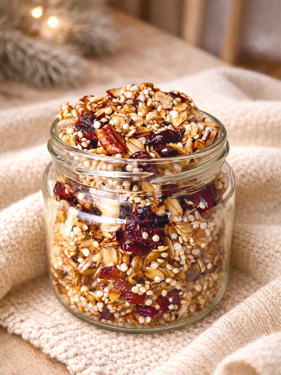 HerbaZest Quinoa Crispies from Peru—organic and sustainably grown.