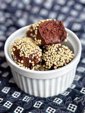 HerbaZest Quinoa Crispies vegan-friendly ingredients in a light bite.
