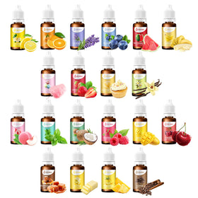 Herbeklab candy flavoring oil bottle pour for precise flavor control in recipes.