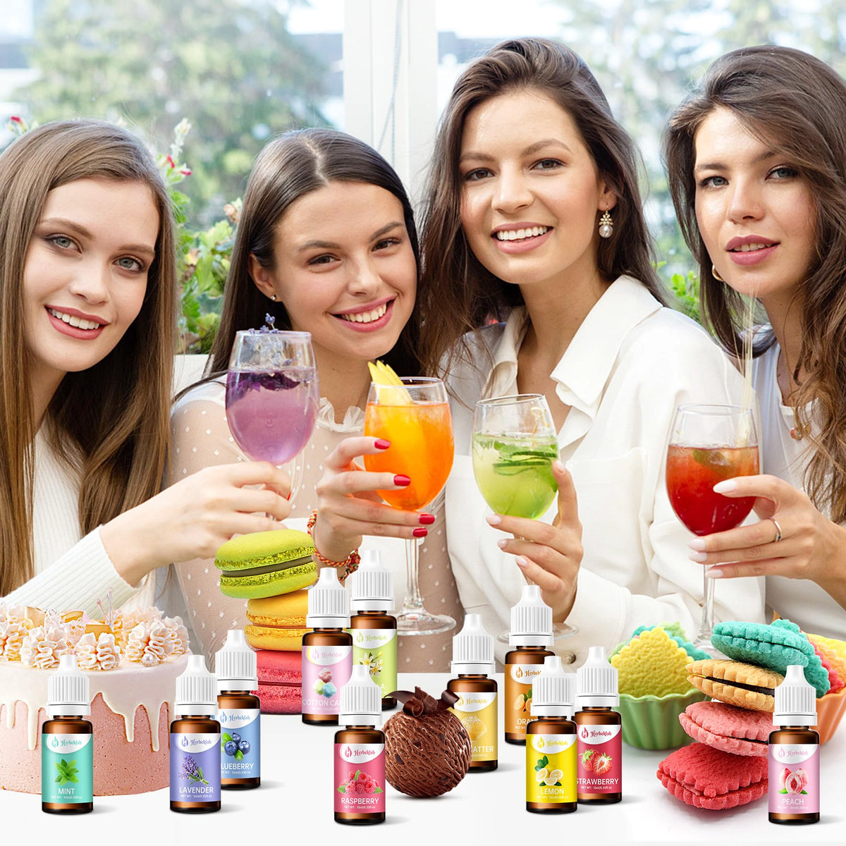 Non-GMO and gluten-free formula supports safe kitchen experimentation.