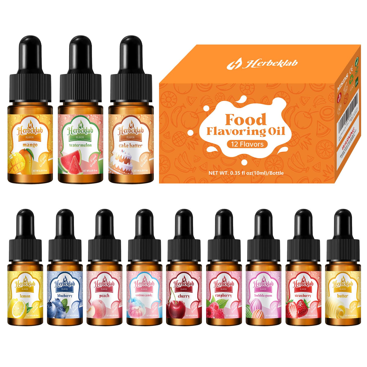 Herbeklab candy flavoring oil vanilla flavor for frosting and pastries.