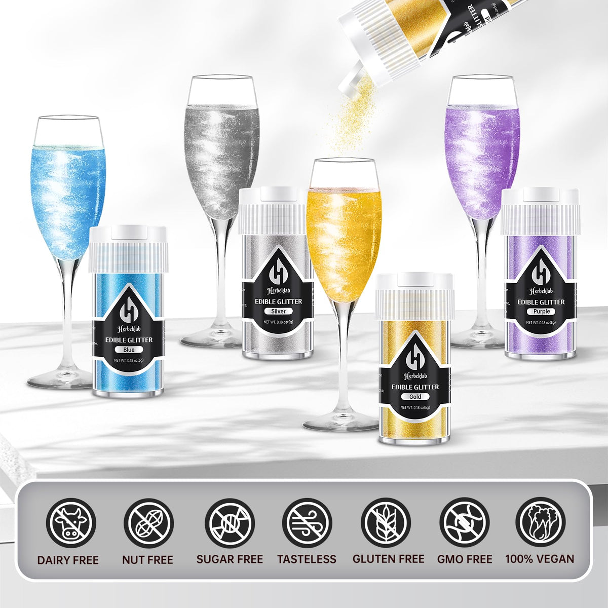 Herbeklab chocolate and candy get a festive finish